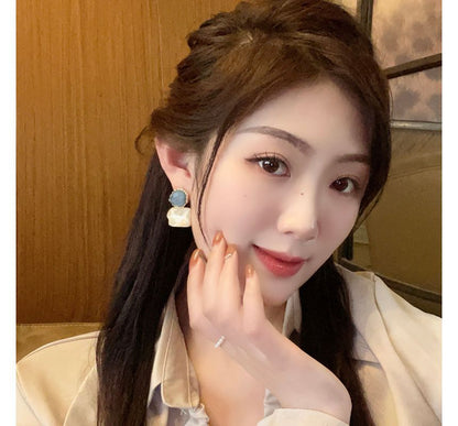 Dangle Earring Alloy Resin