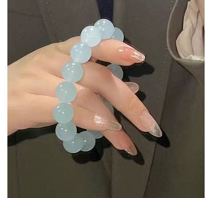 Gemstone Bracelet Faux Bead