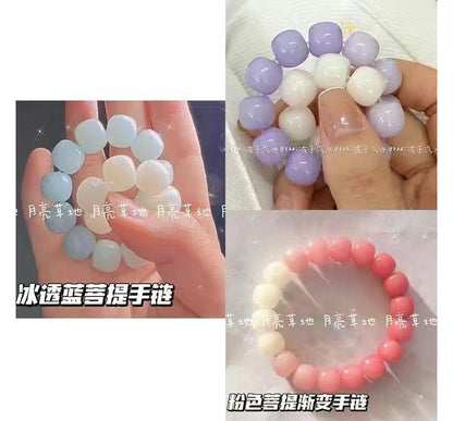 Gemstone Bracelet Faux Bead