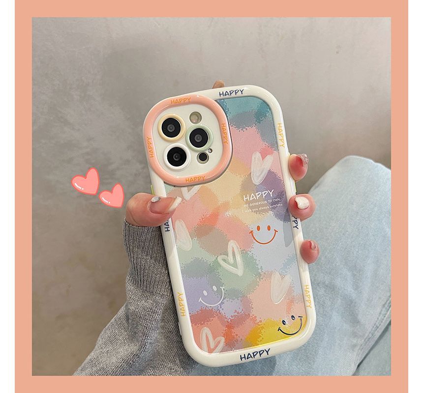 Smiley Heart Phone Case