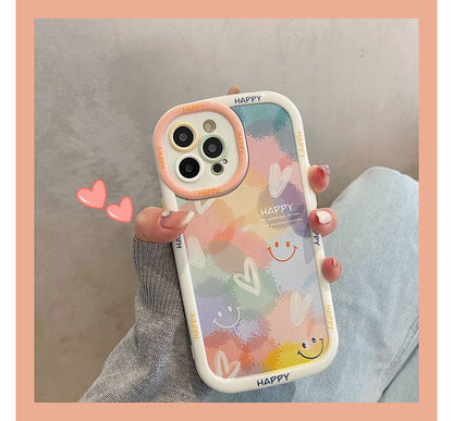 Smiley Heart Phone Case
