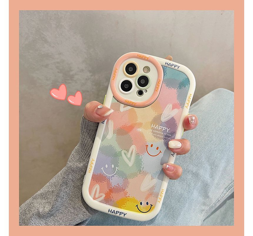 Smiley Heart Phone Case