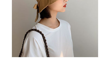 Plain Bow Bucket Hat