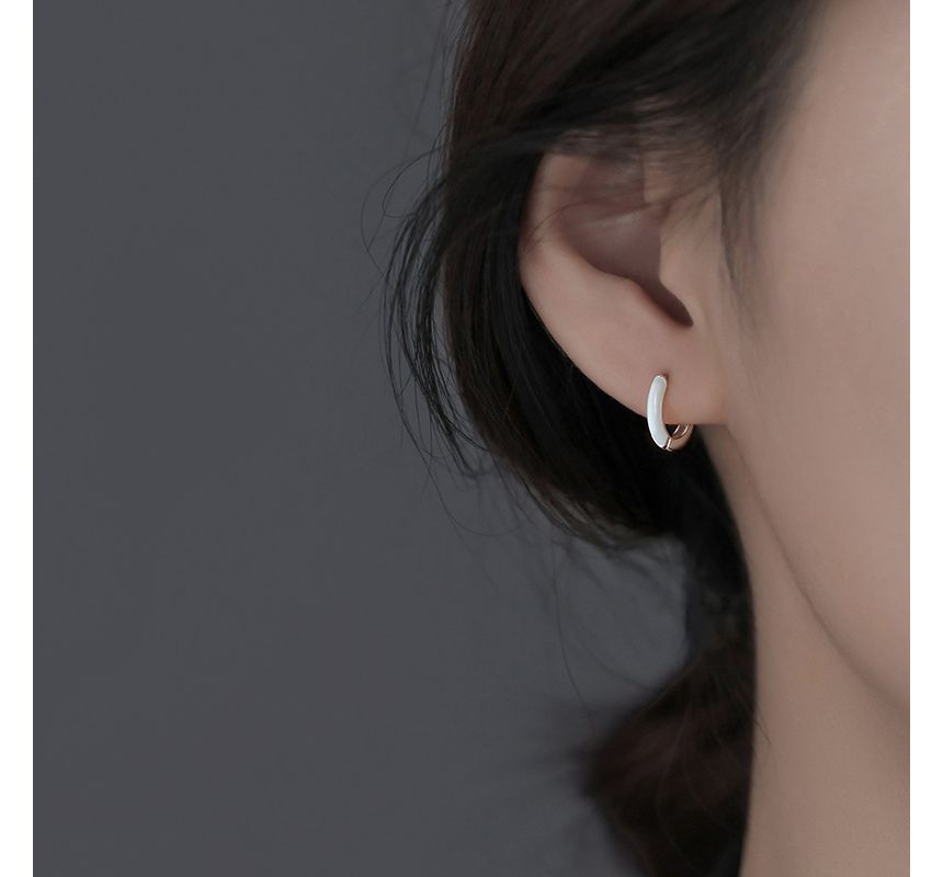 Alloy Hoop Earring