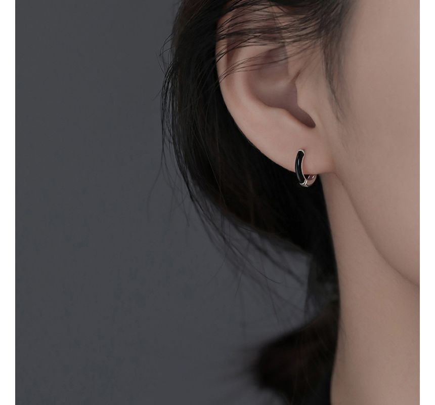 Alloy Hoop Earring