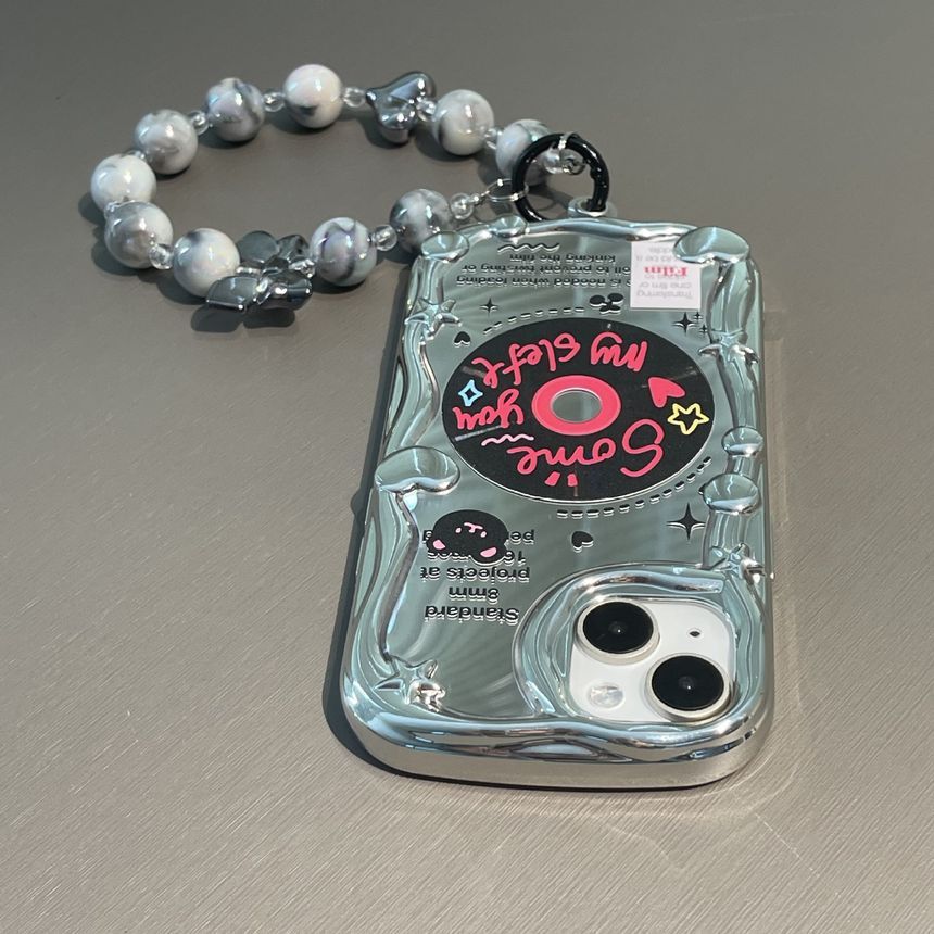 Lettering Print Case Phone