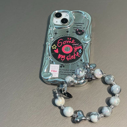 Lettering Print Case Phone