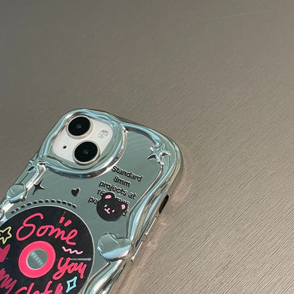 Lettering Print Case Phone