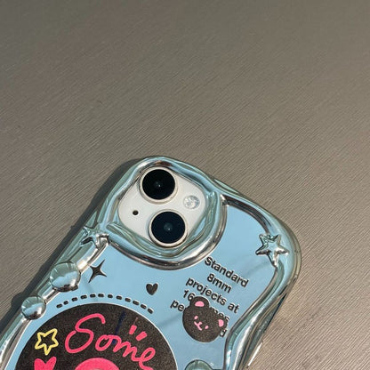 Lettering Print Case Phone