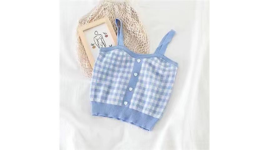 Top Cami Plaid