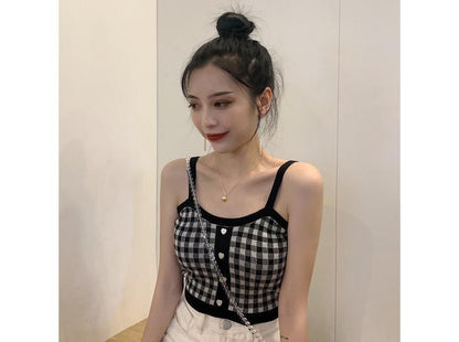 Top Cami Plaid