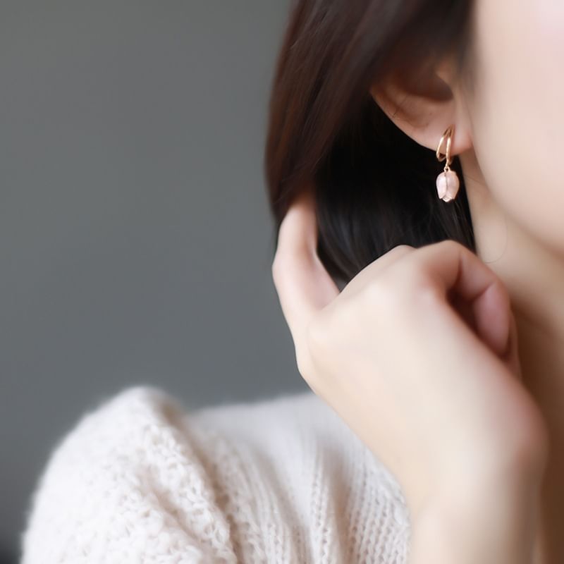 Dangle Alloy Earring Tulip