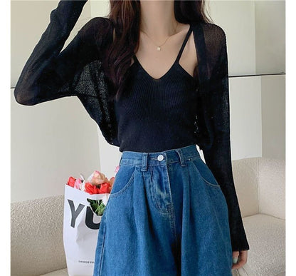 Cardigan Plain Bolero