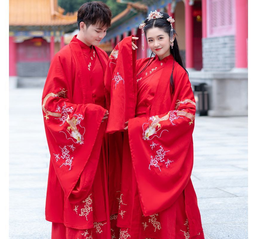 Couple Matching Traditional Chinese Set: Long