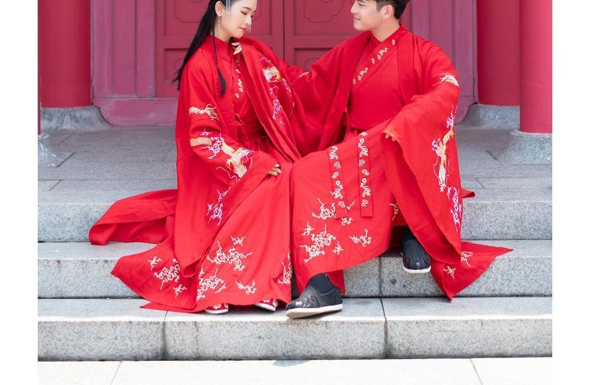 Couple Matching Traditional Chinese Set: Long