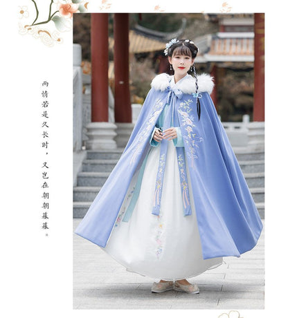 Traditional Chinese Fluffy Cape / Long