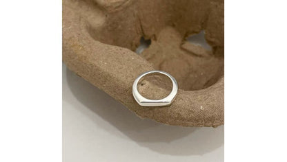 Geometric / Ring Layered Open Alloy Wavy