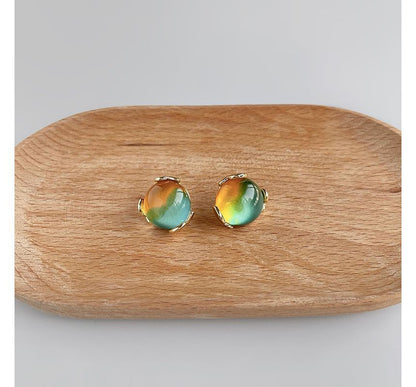 Gemstone Pearl Alloy Choker Faux