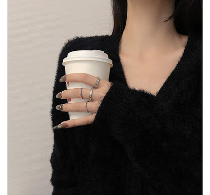 Alloy Set of Ring 4: (various Open designs)