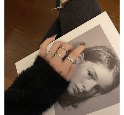 Alloy Set of Ring 4: (various Open designs)