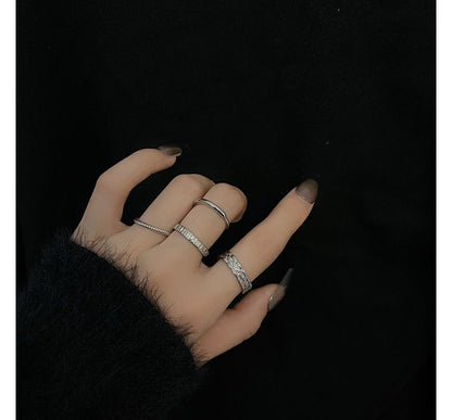 Alloy Set of Ring 4: (various Open designs)