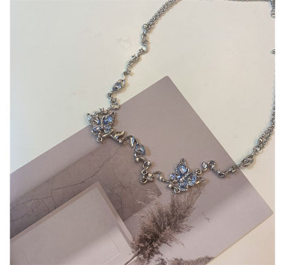 Choker Alloy Butterfly
