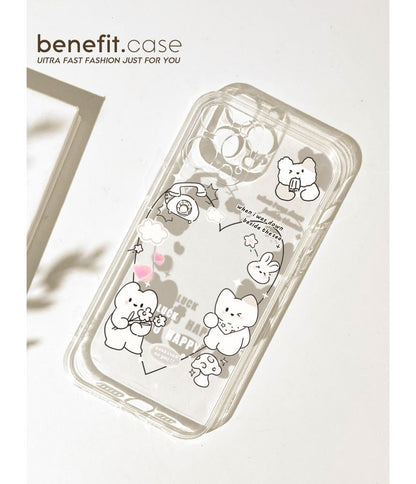 Phone Rabbit Case Transparent