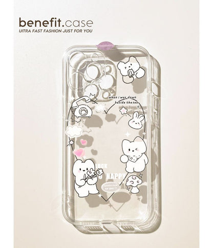 Phone Rabbit Case Transparent