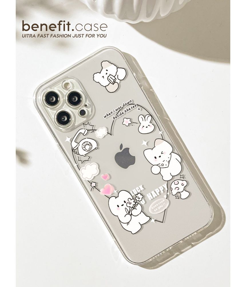 Phone Rabbit Case Transparent