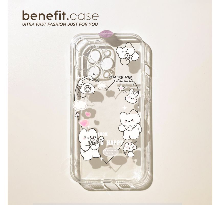 Phone Rabbit Case Transparent