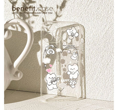 Phone Rabbit Case Transparent