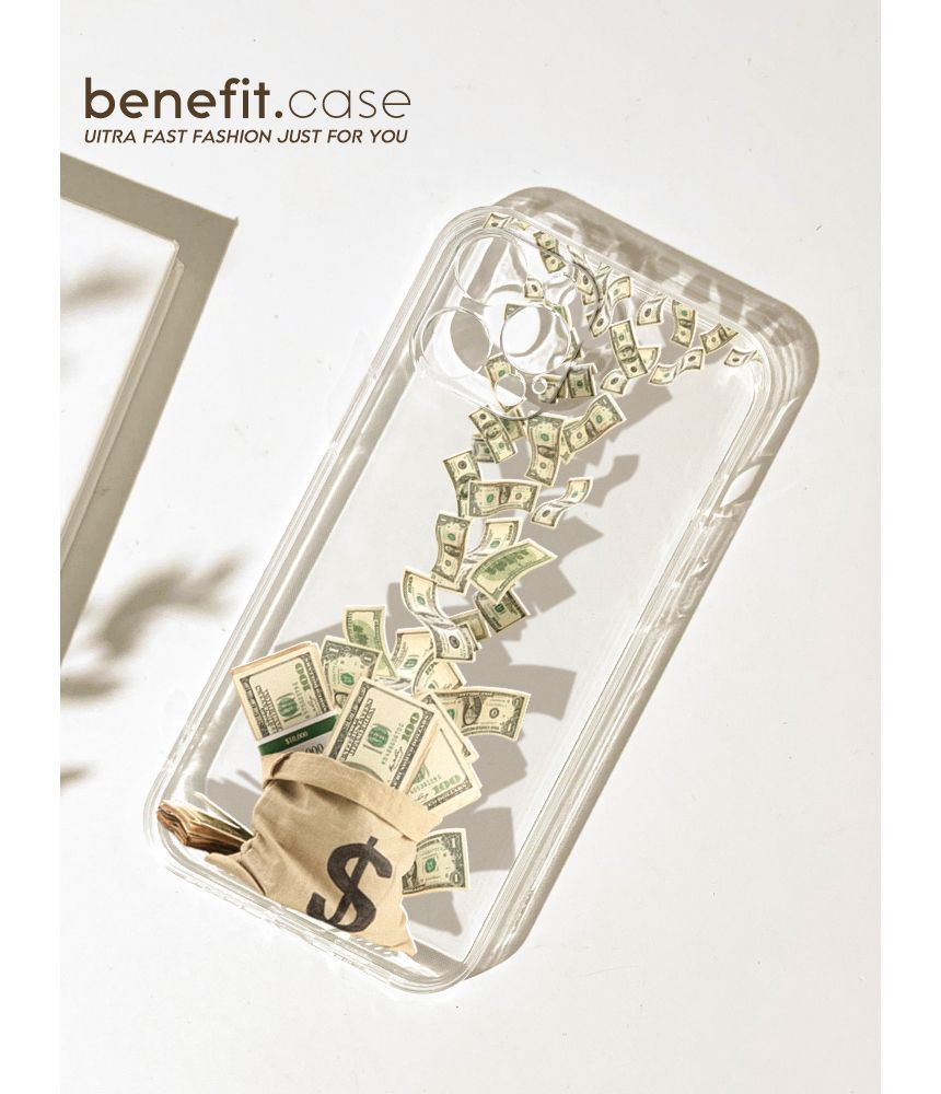 Money Transparent Phone Case Bag