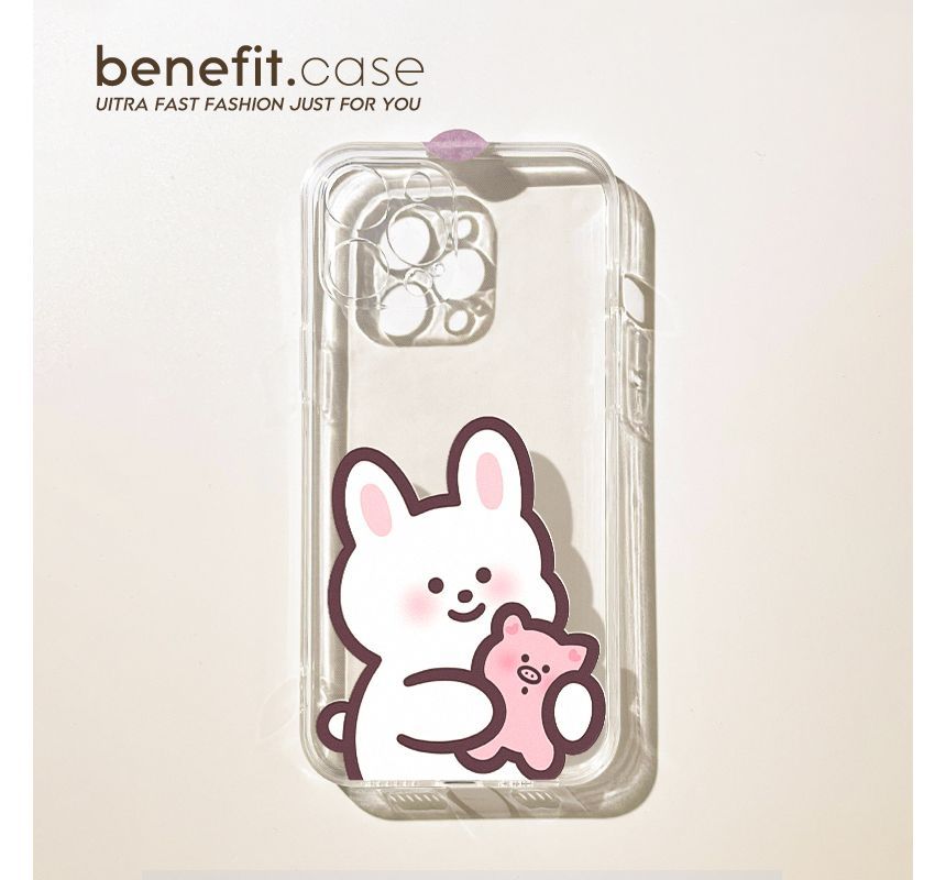 Case Phone Transparent Animal