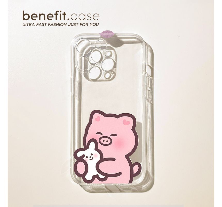 Case Phone Transparent Animal