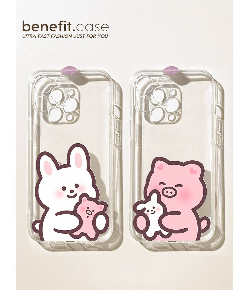 Case Phone Transparent Animal
