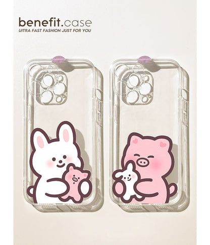 Case Phone Transparent Animal