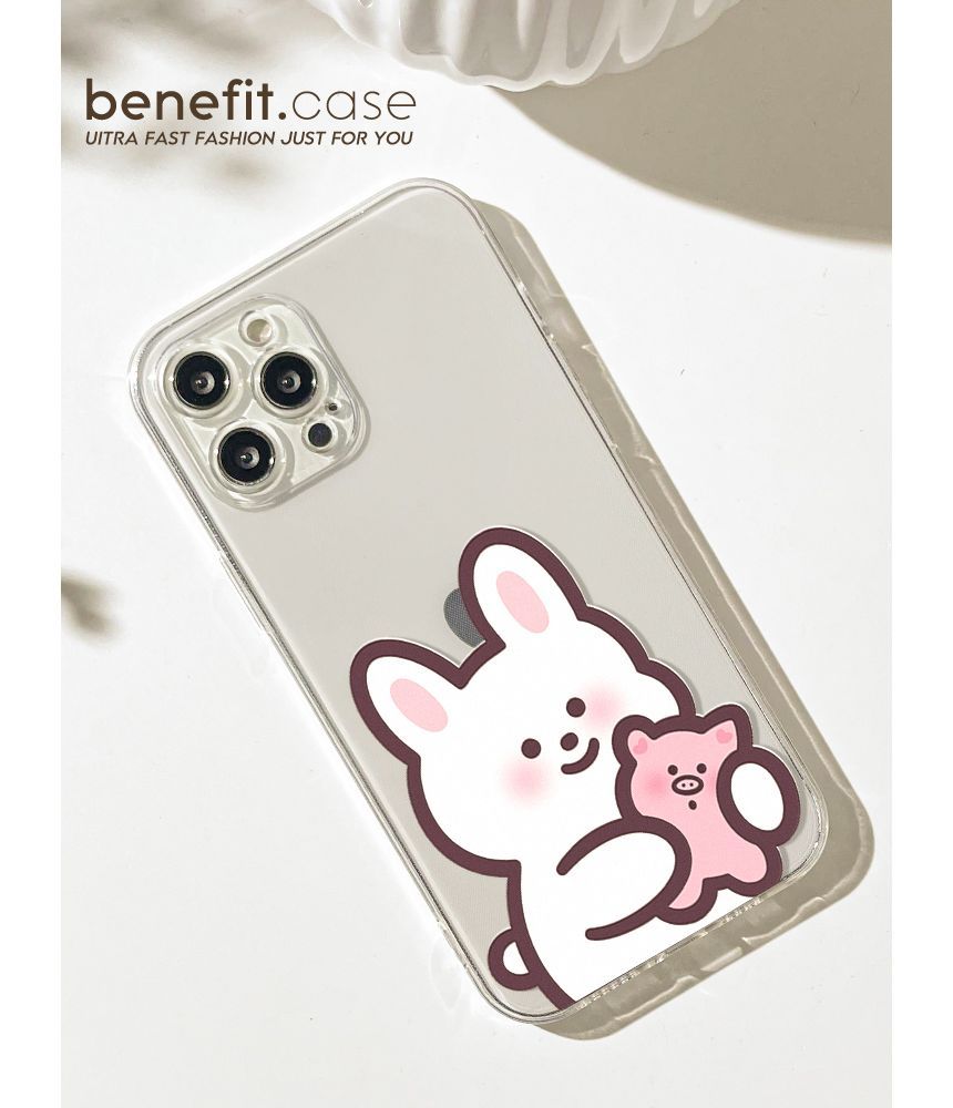 Case Phone Transparent Animal