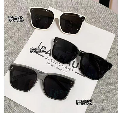 Square Polished Sunglasses