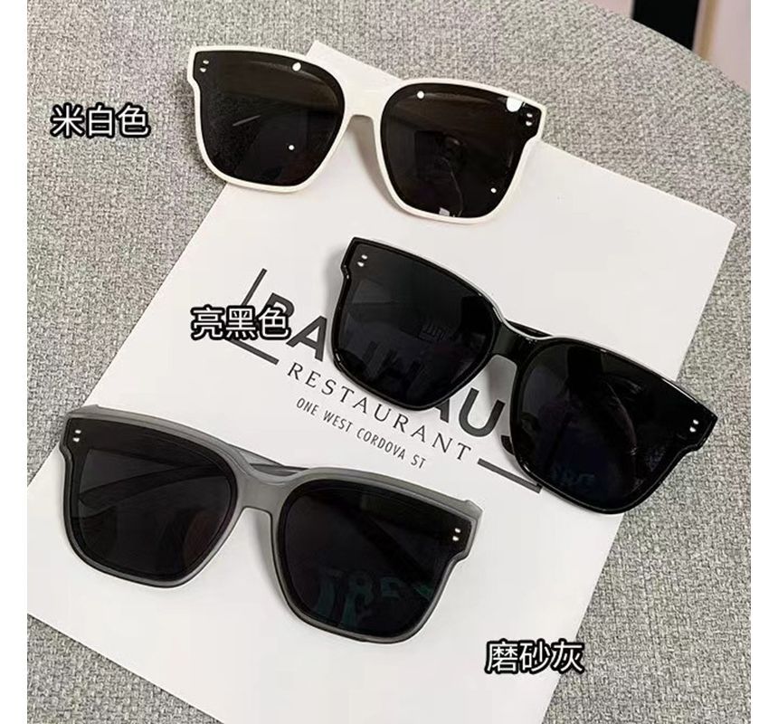 Polished Square Sunglasses