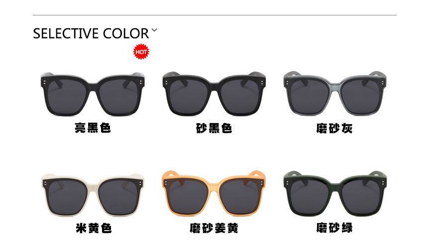 Polished Square Sunglasses