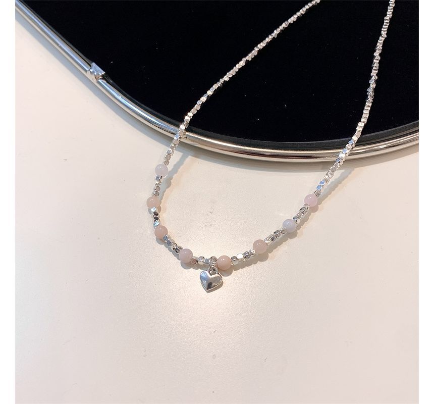 Gemstone Alloy Faux Choker