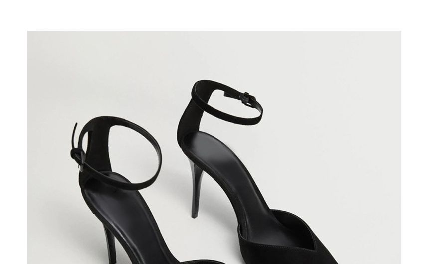 Plain Pumps High-Heel Pointed D'Orsay