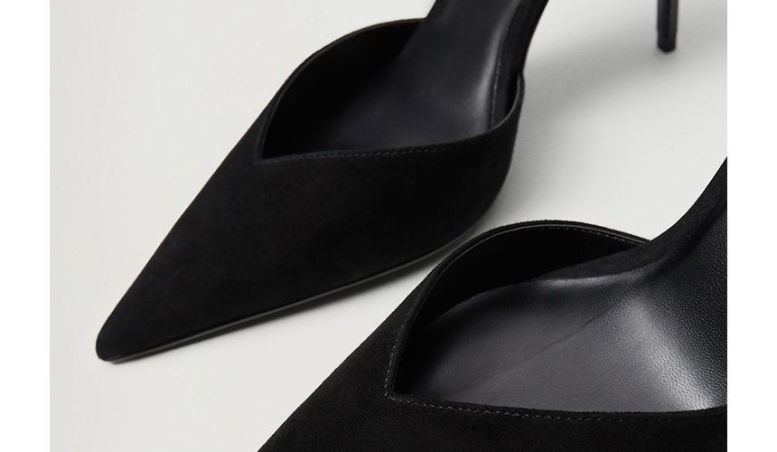 Plain Pumps High-Heel Pointed D'Orsay