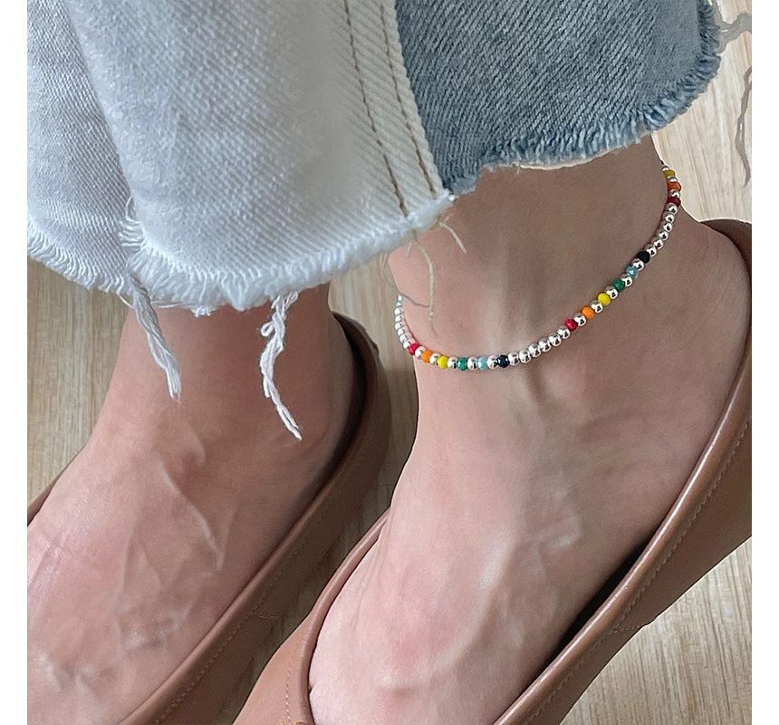 Bead Alloy Anklet