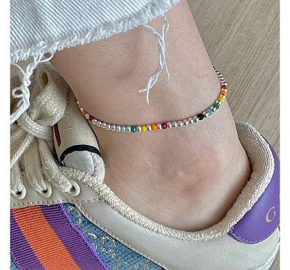 Bead Alloy Anklet