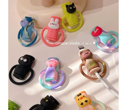 Cartoon Silicone Cable Protector