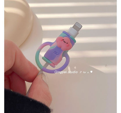 Cartoon Silicone Cable Protector