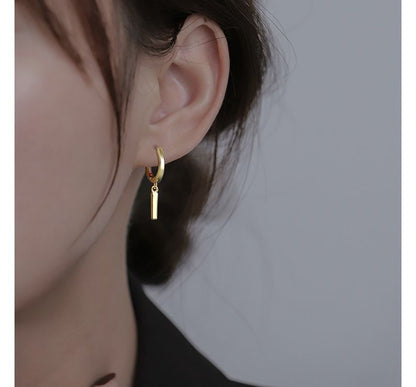 Bar Alloy Dangle Earring