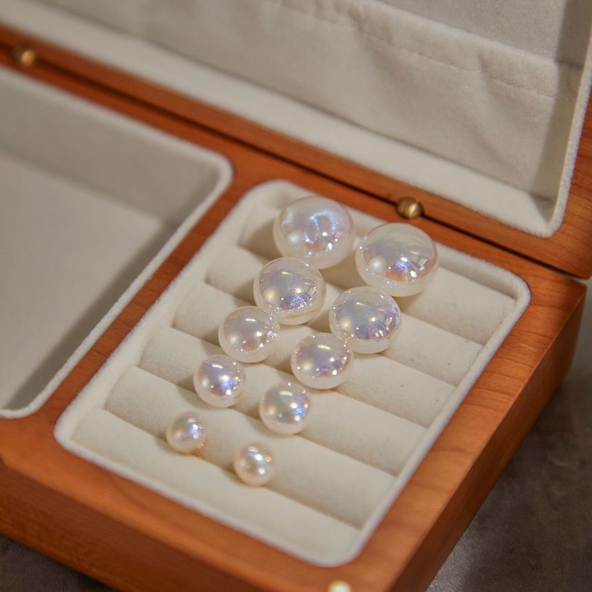 Faux Earring Clip-On Stud Pearl /