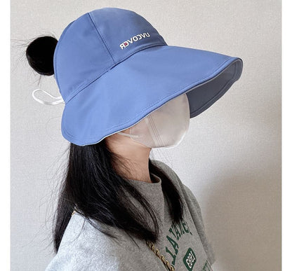 Sun Hat Lettering Top Open